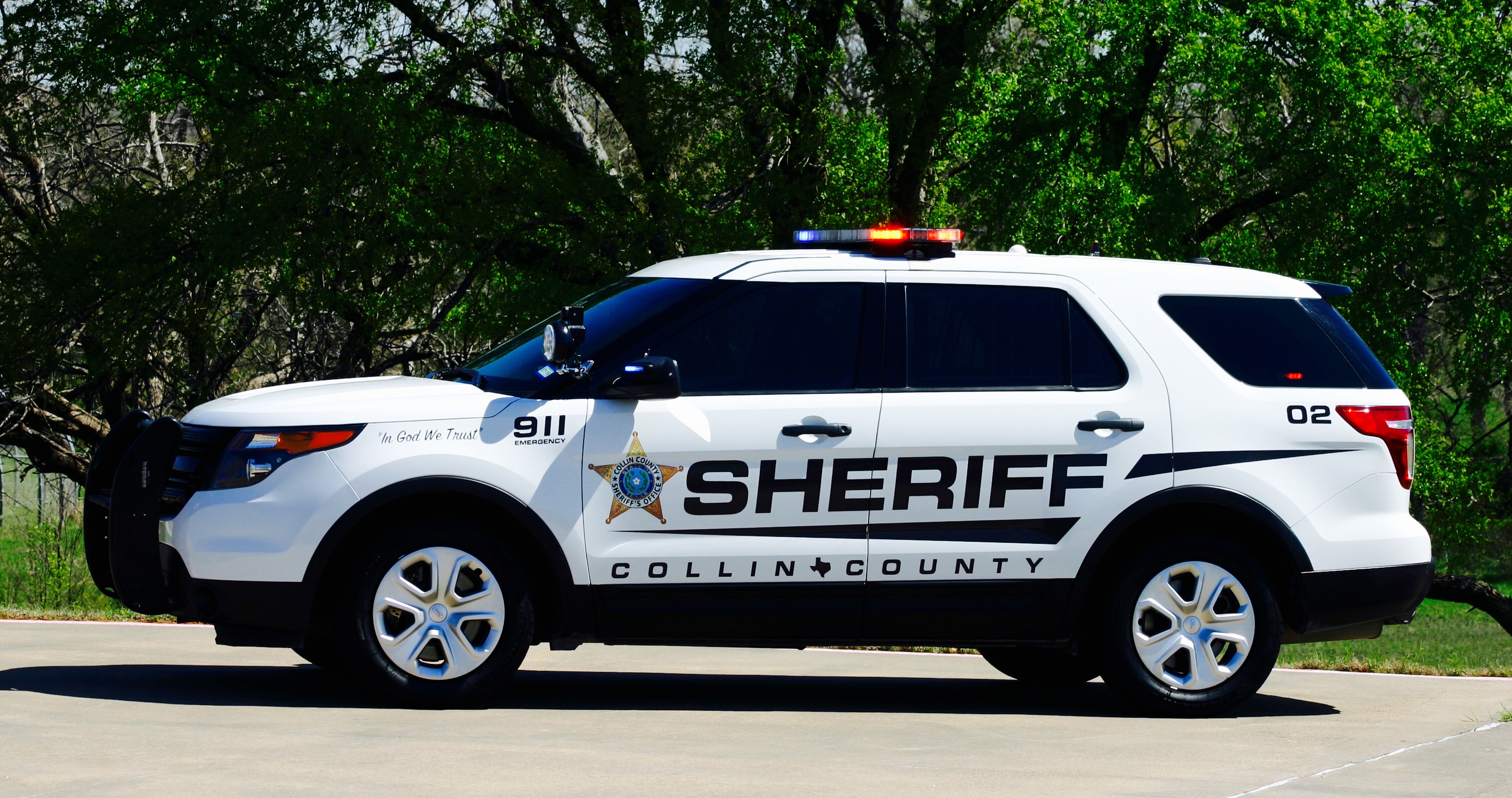 Collin County TX Sheriff car