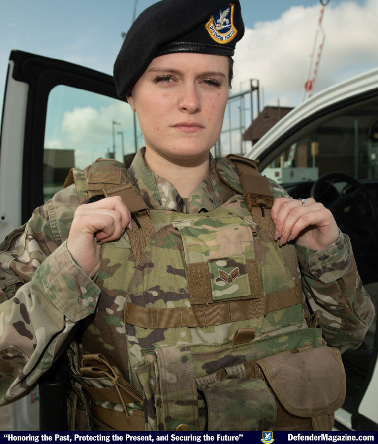 509th Security Forces Female Defender receive improved body armor ...