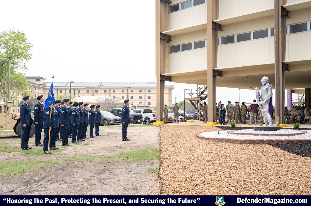 324 TRS Dedication ceremony