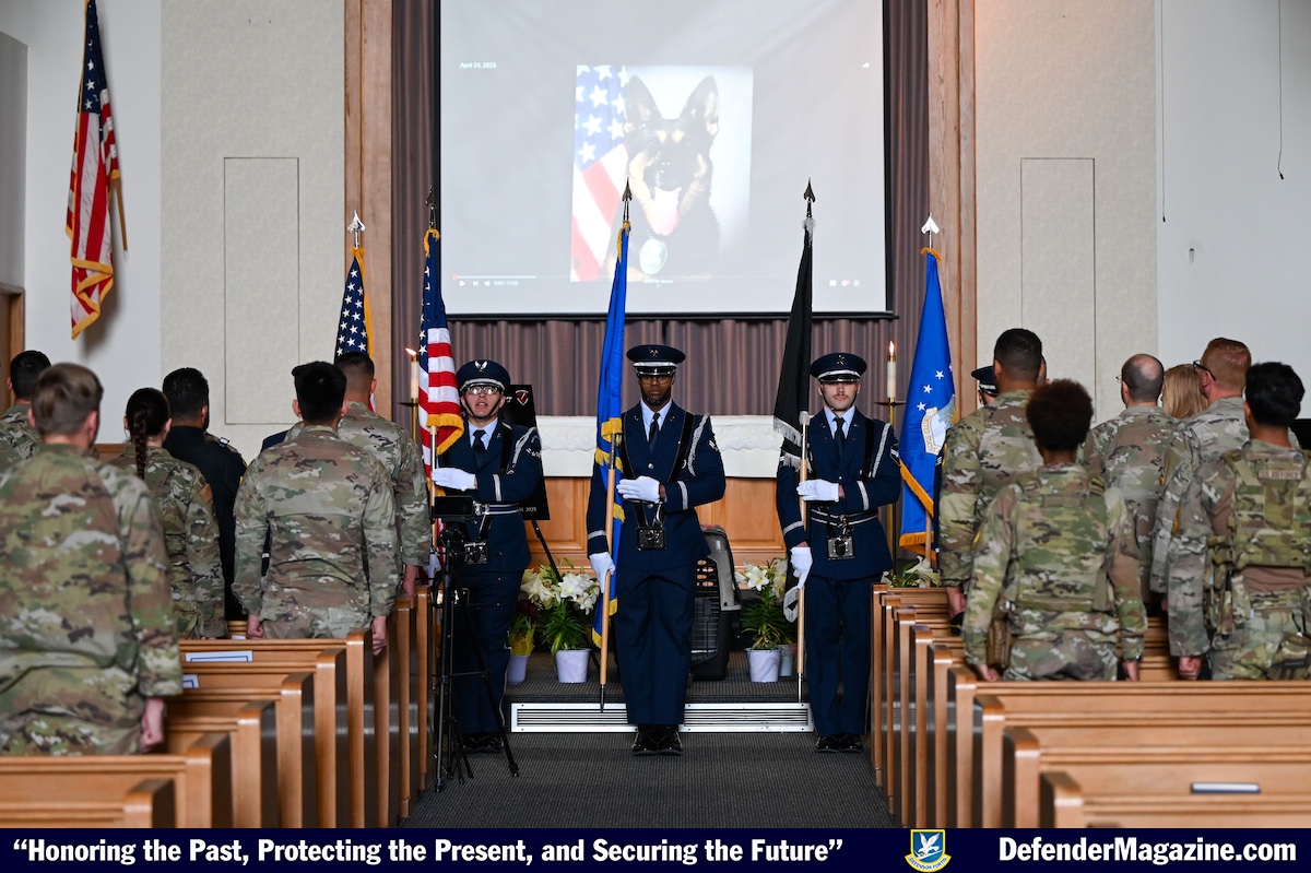 Vandenberg Military Working Dog Memorial Ceremony