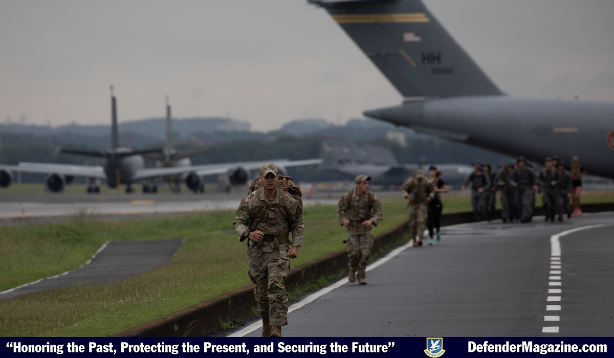 US, JASDF participate in ruck march during National Police Week