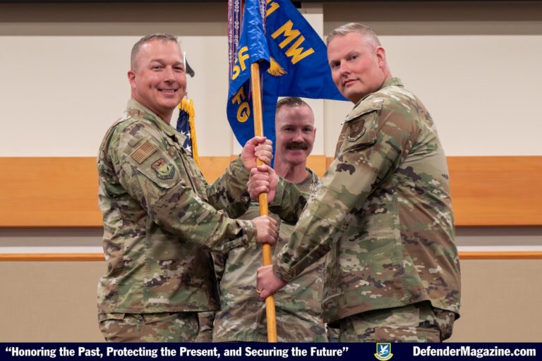 341st Security Forces Group Change of Command - Defender Magazine
